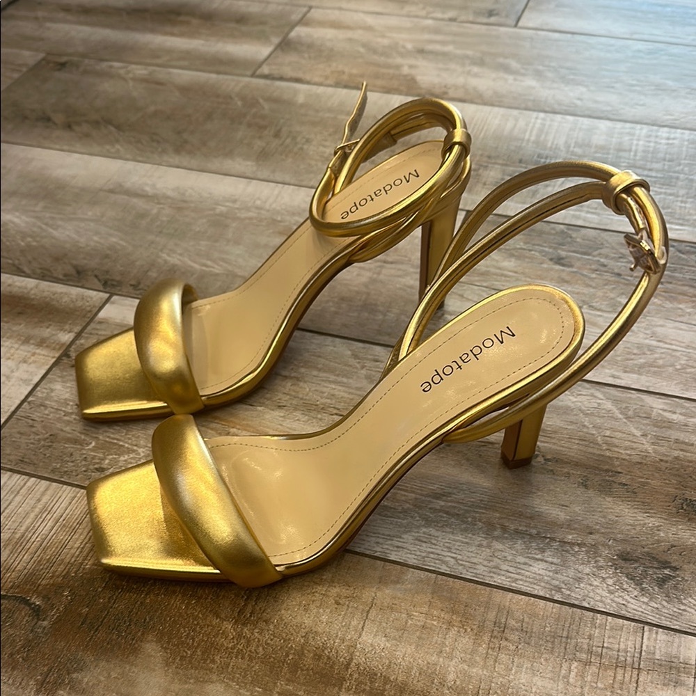 Gold Women's Heels